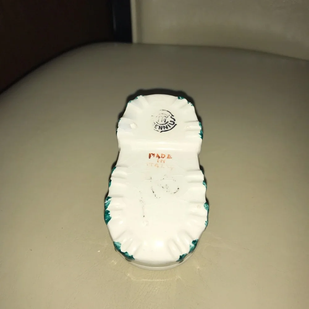 Vintage Perenius Brand Pottery Shoes Planter Figurine